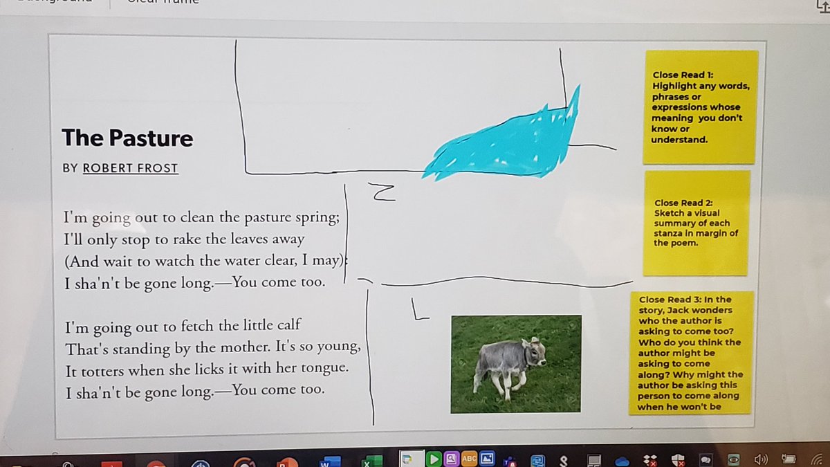 jgivens75's tweet photo. Visualization is an avenue to understanding complex text. #visualization #complextexts #closereading #thetripleread #jamboard #poetry @JillACarter1 @HalethorpeElem @BCPS_ELA @googlejamboard @GoogleForEdu https://t.co/DlTODVXaYl