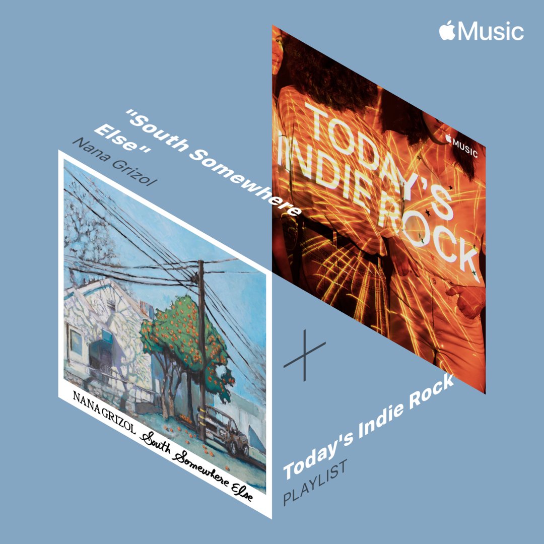 Thank you <a href="/AppleMusic/">Apple Music</a> for the continued support! Check out our new single South Somewhere Else (and Future Version) on Today's Indie Rock playlist apple.co/2L1uEXE