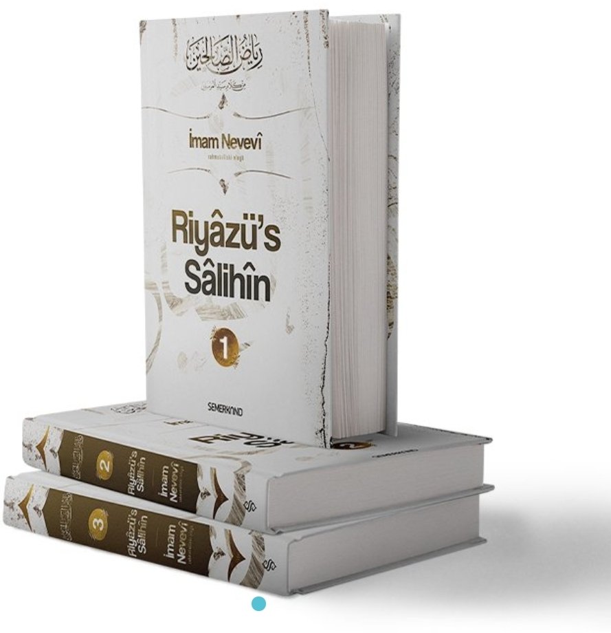 10 kişiye Riyâzü's Sâlihîn hediye etmek istiyorum. Ama 10 kişi az.  Önce adedi çoğaltalım, sonra çekilişi yaparız. 😉
Ben de destek olur, hediye ederim diyenleri bu tweetin altına bekliyorum.
Hedef 1001 👊