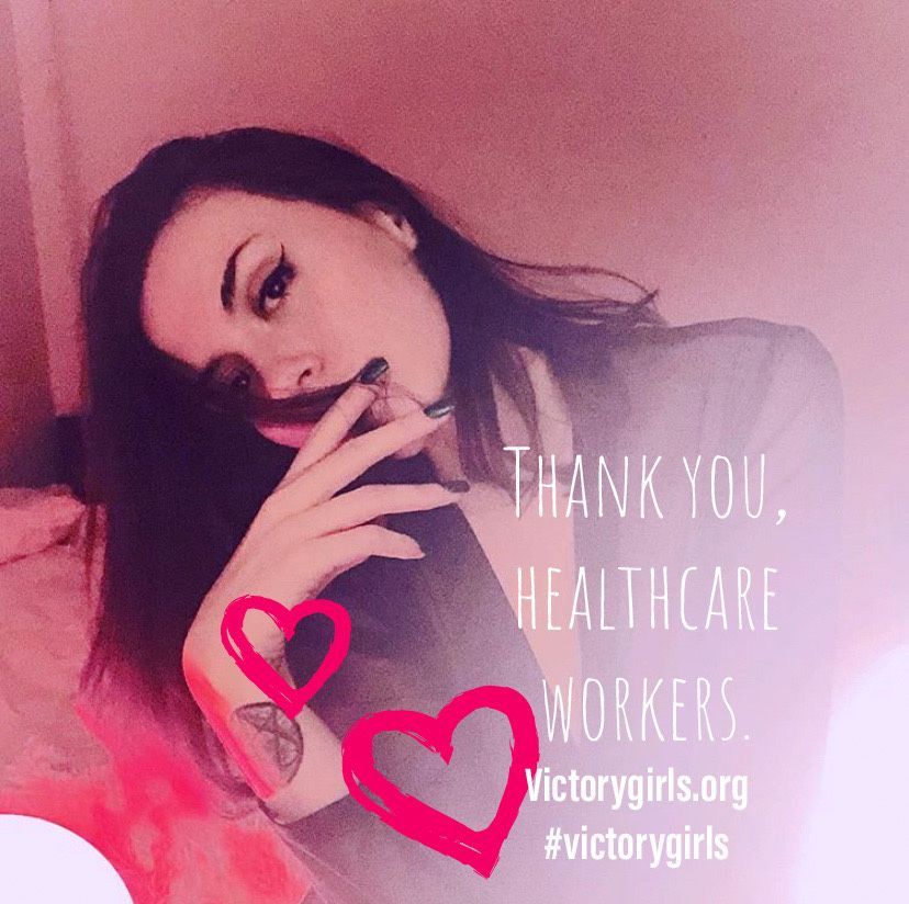 VictoryGirlsOrg's tweet photo. Thank you #HealthcareWorkers for keeping us safe in this time of crisis 💕Featuring the sultry love and gratitude of @spiritualharlot. Check out her work on ig and onlyfans.  Love, the #victorygirls https://t.co/qh6yK0Mclf