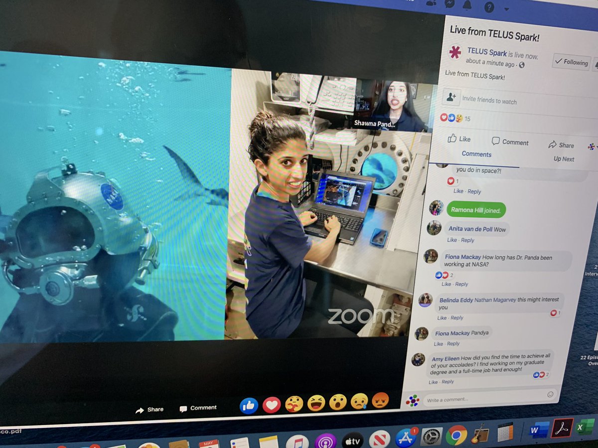 AWSNSocial's tweet photo. Excited to help promote a #WomenInSTEM #Leader #Mentor with an Alberta background! If you can see it, you can be it!!! Dr. Shawna Pandya  @TELUS_Spark @LeelaAheer https://t.co/qKqSw9Iie2