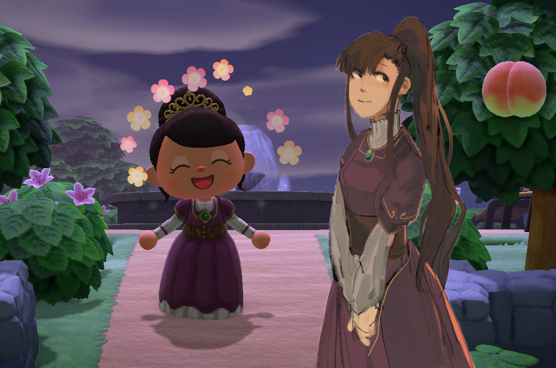 I just spend an unholy amount of time making my OC Princess' dress in Animal  Crossing  #AnimalCrossingDesigns #acnh #AnimalCrossingNewHorizons