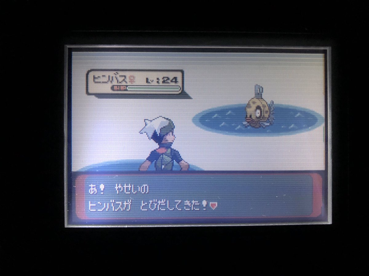 くろがねの髭 ポケットモンスターエメラルド ヒンバスチャレンジ無事成し遂げました 噂には聞いていたけど 本当にめちゃくちゃ大変だった 400マスある川の中の6マスにしか生息しておらず しかもその6マスはカセットごとにランダムな上 日付を