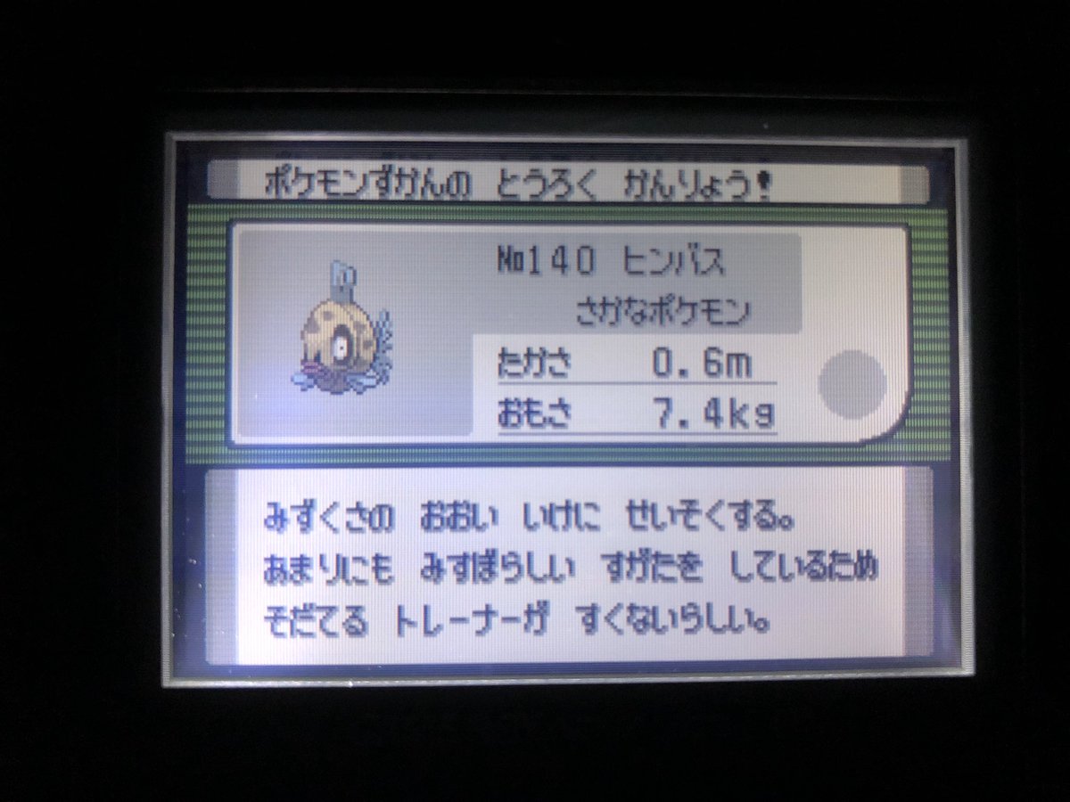 エメラルド ヒンバス ポケモン