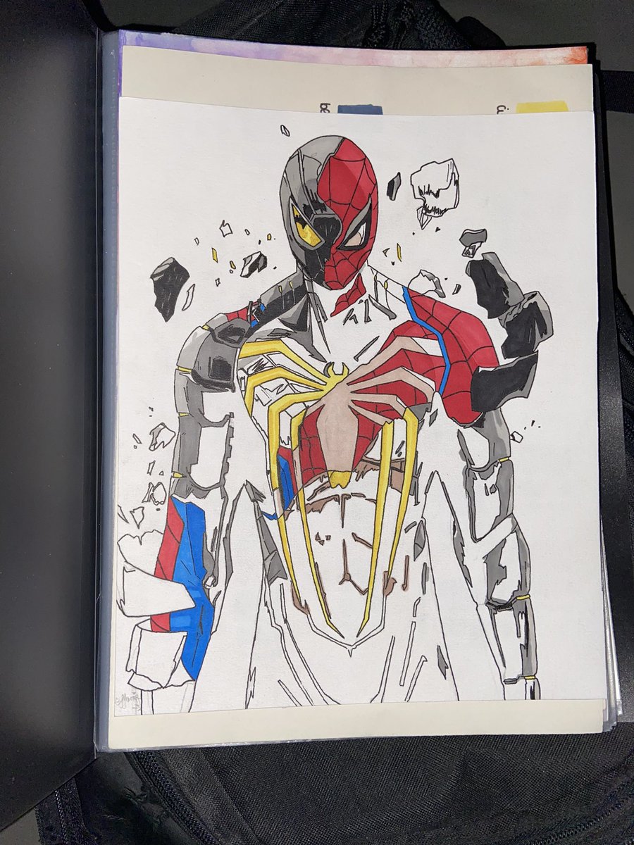 Shiku___'s tweet photo. Bon j’ai pas compté le temps que j’ai passé dessus mais voilà mon Spidey version Anti-Ock 🤟🏼🕸 Dites moi ce que vous en pensez s’il vous plaît ☺️🙏🏼 https://t.co/T6QCxdGbUb