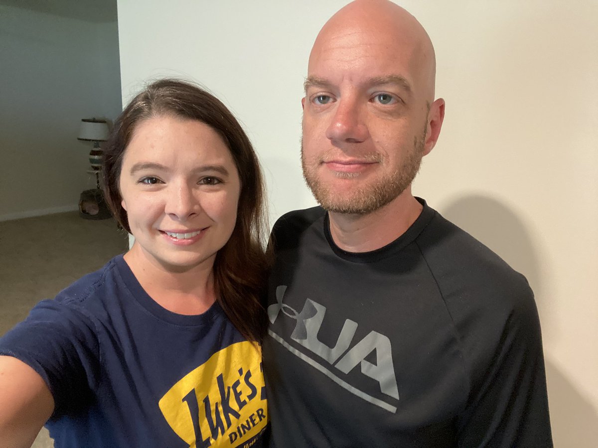 ErinFelkel04's tweet photo. ⁦@SutcliffeDavid⁩ Thank you so much for my special message today! ⁦@DizTrain⁩ enjoyed surprising me! (Yes, he does have cool name right?!) Don’t hold it against me too much with my Luke’s shirt. 😉Christopher is definitely one of my favs! 💕 https://t.co/IWlxJ9kQ24