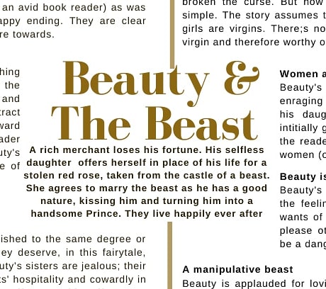 The_Blackscript's tweet photo. Today I have dissected the good and the bad messages and aspects of the traditional tale "Beauty & The Beast " let me know what you think! Full version @ https://t.co/cpCE17FMwV #writing #writingcommunity #storyanalysis #BlackTwitter consider putting your own twist on this ! https://t.co/QsgjgE8HV0
