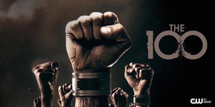 TheCWThe100's tweet photo. #ReleaseThe100Trailer and #PromoteThe100 @TheCW Sincerely, all of #The100 Fans ❤️ https://t.co/yM8KT3WNG4