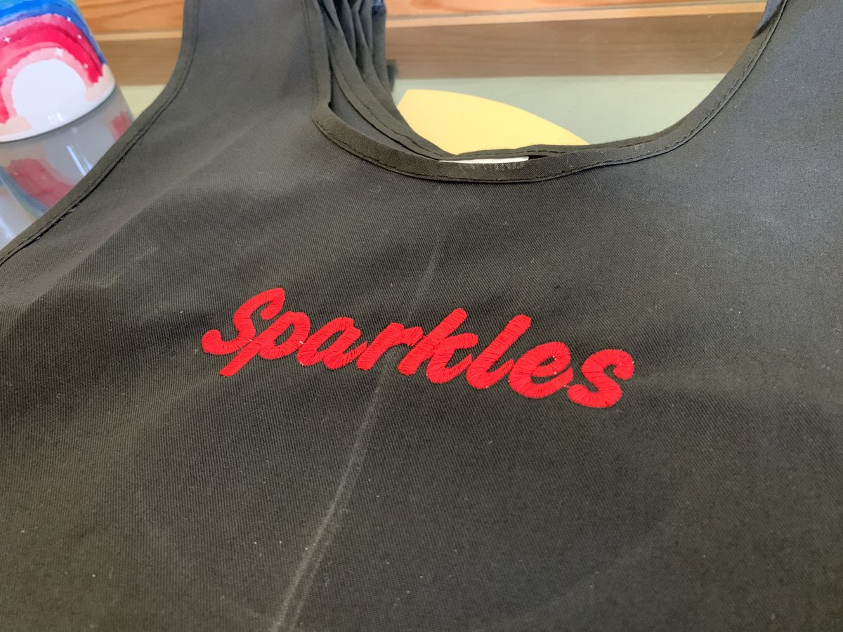 NorthernSecret_'s tweet photo. We fired up our embroidery machines today for the first time since #lockdown #workwear #cleaners #embroidery #staysafe #yorkshire https://t.co/qPeNHBO8Vh