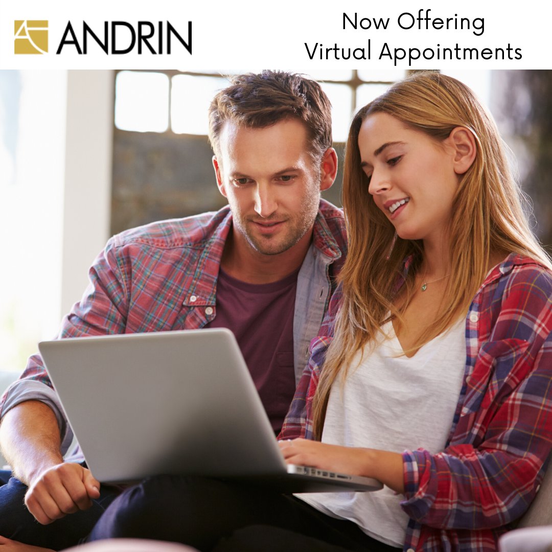 Our team at Andrin Homes is here for you online! Get in touch with us today to book a virtual appointment regarding our communities by visiting our website: bit.ly/2EXHpSG