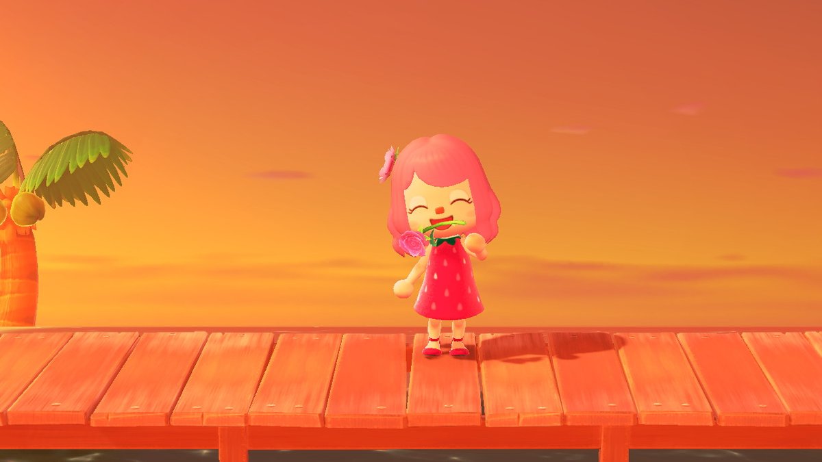 BryonyPosts's tweet photo. On Wednesdays we wear pink #OOTD #goldenhour #meangirls #AnimalCrossing #ACNH #NintendoSwitch https://t.co/zRbOElhQGE