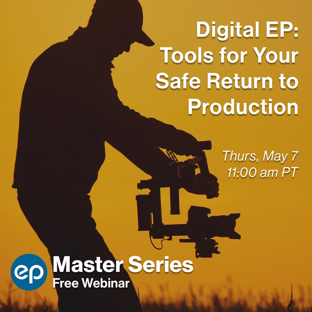 EntPartners's tweet photo. Tomorrow! Learn how to manage your personal and financial information with EP. Click here to sign up: https://t.co/GcnefTjLmK
#MasterSeries #FreeWebinar #PoweredByEP #Film #Production https://t.co/L43sjYugF7