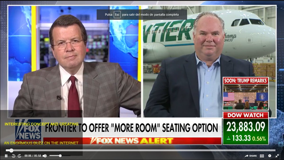 elCoachDigital's tweet image. Comenzó el Marketing PostCoronavirus. La gente quiere distancia social. @FlyFrontier,aerolínea low cost lanza ‘More Room’. Espacio entre sillas, por $39 dólares para mantener el distanciamiento. #ConsumidorPostCoronavirus #CustomerCentricityPostCovid19 fxn.ws/2L7TXri