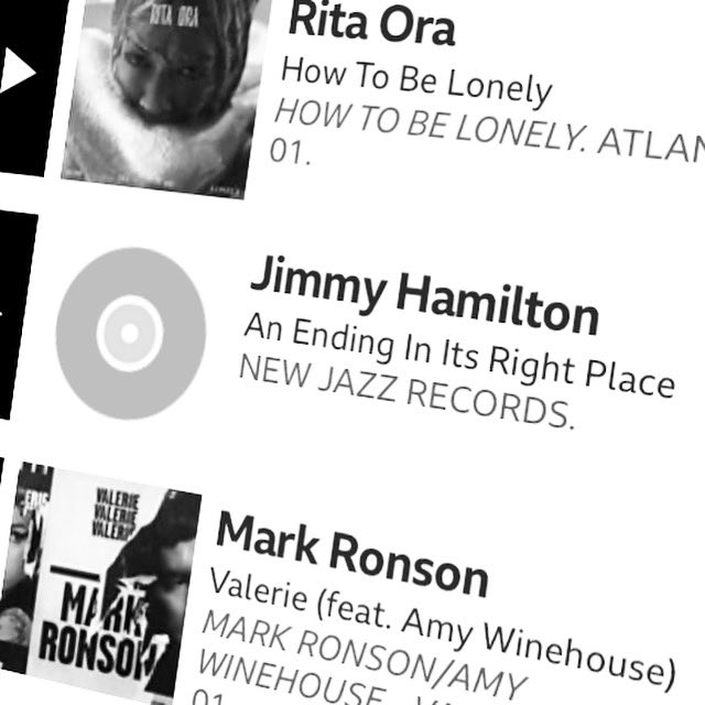 jazz orchestra music is officially back on trend. Sandwiched between Rita Ora and Mark Ronson on <a href="/BBCLeeds/">BBC Leeds</a> <a href="/BBCSheffield/">BBC Sheffield</a> <a href="/BBCYork/">BBC York</a> Though I’m not Jimmy Hamilton, sax player that played for Ellington, I’m very much alive and well. Thanks to <a href="/JerichoKeys/">Jericho Keys</a> <a href="/BBCIntroYork/">BBC Music Introducing in York & North Yorkshire</a> and @empilbeam