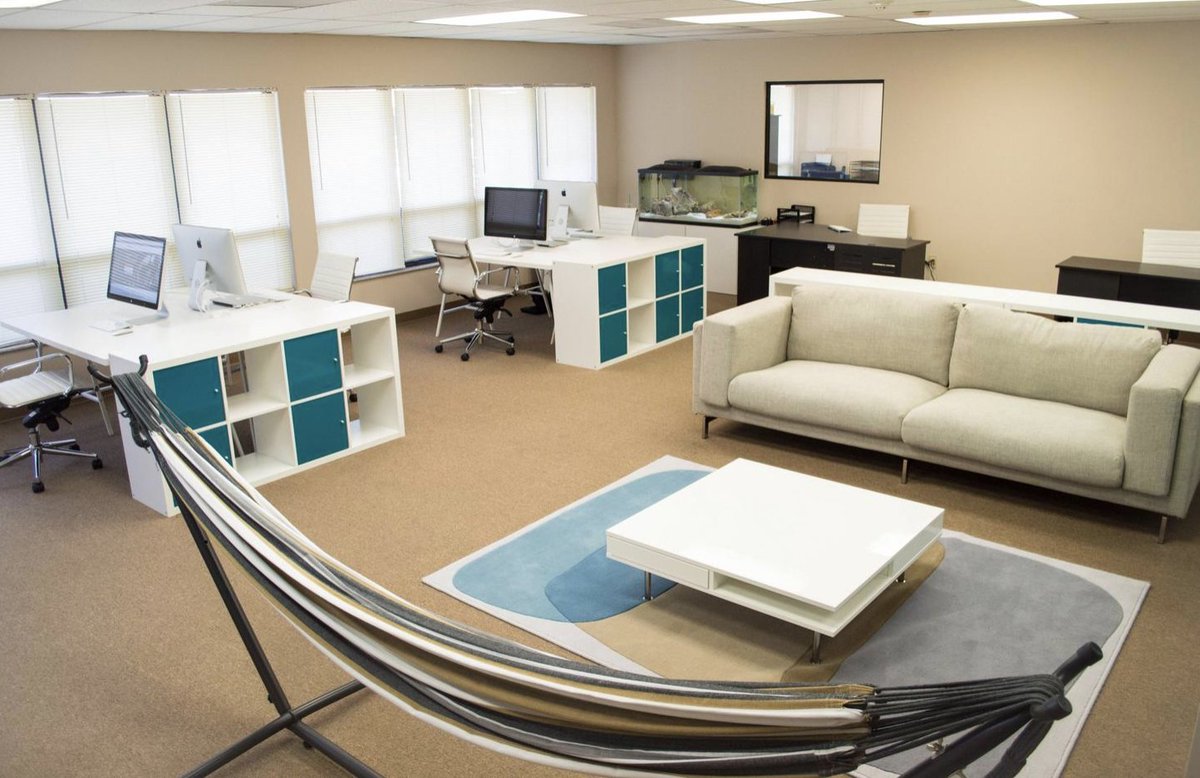 And with things rolling and us hiring we ended up getting this office space. All Ikea!