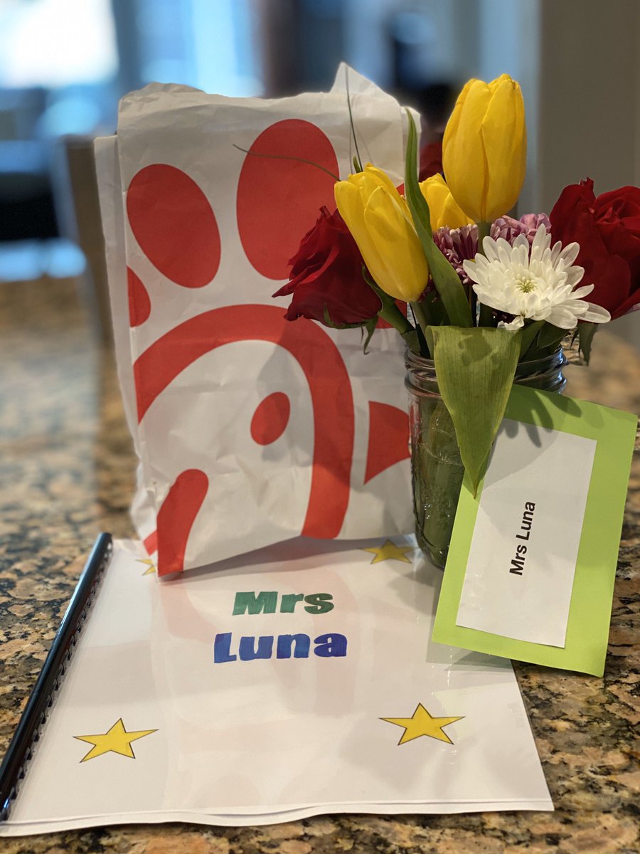 Thank you Walker PTA &amp; <a href="/WalkerElem/">Walker Elementary</a> for a fantastic lunch and a wonderful Teacher Appreciation Week!  Our Walker families are the best!  The letters, flowers and videos from our STARS were all very touching and special! ❤️🌟 #walstars