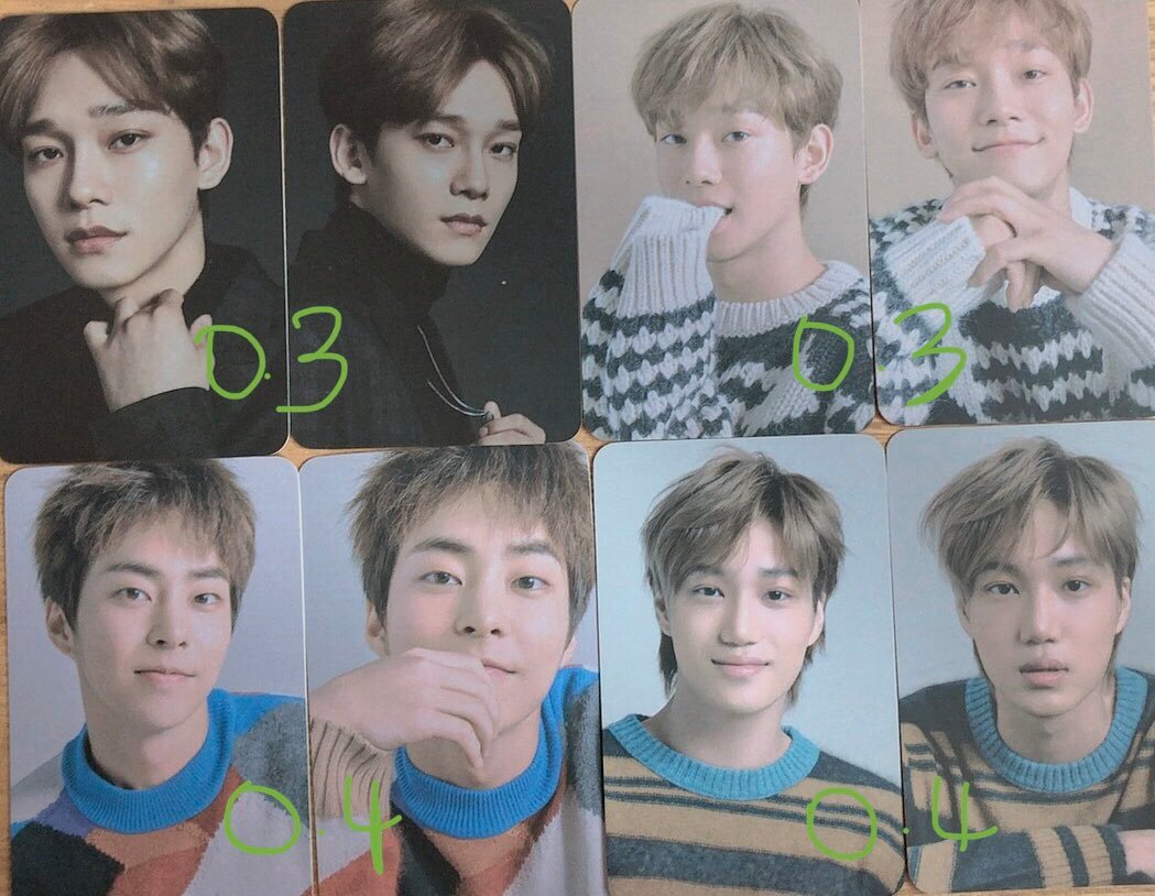 Wander_Store's tweet image. [🇲🇾MY GO/HELP RT]

EXO Baekhyun/Suho/Kai/Chen/Xiumin Photocard

💰RM13-RM22
📌From K-Fans
📌Share EMS