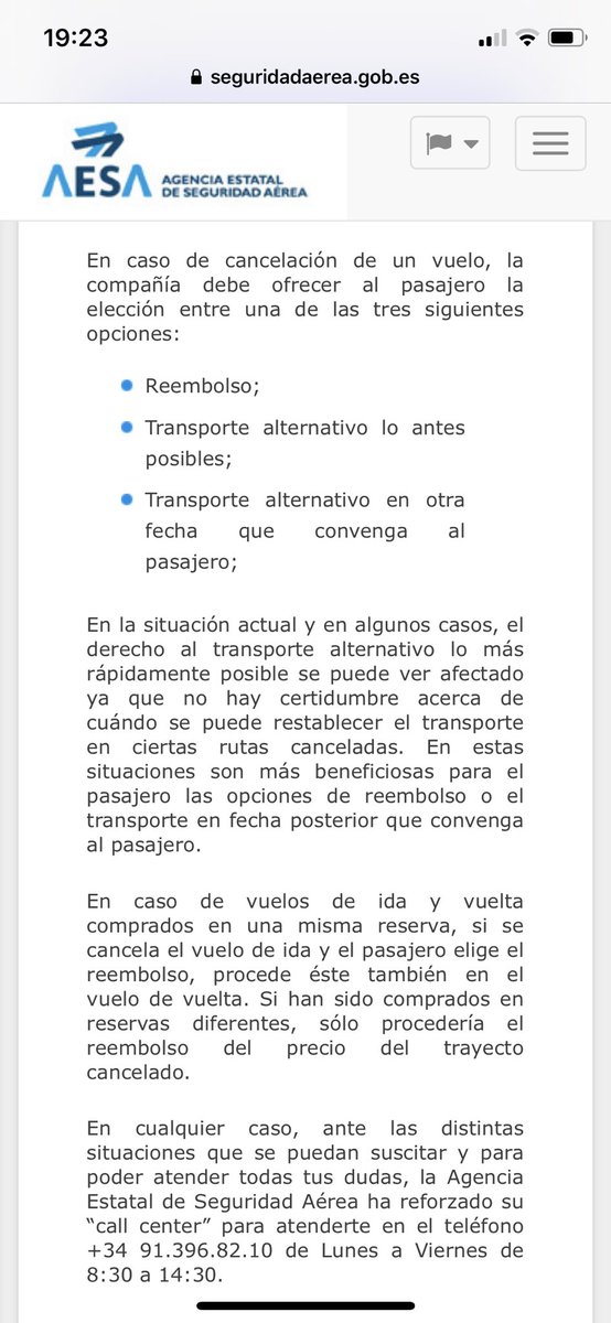 rafa_talavan's tweet photo. @vueling Me cancelasteis el vuelo por motivo del COVID-19. Reclamé y habeis cerrado el caso, solo respondeis con un mensaje automático indicando que el caso está cerrado. No tengo ninguna de las tres opciones que indica @AesaSpain https://t.co/gqcw5QlS5i