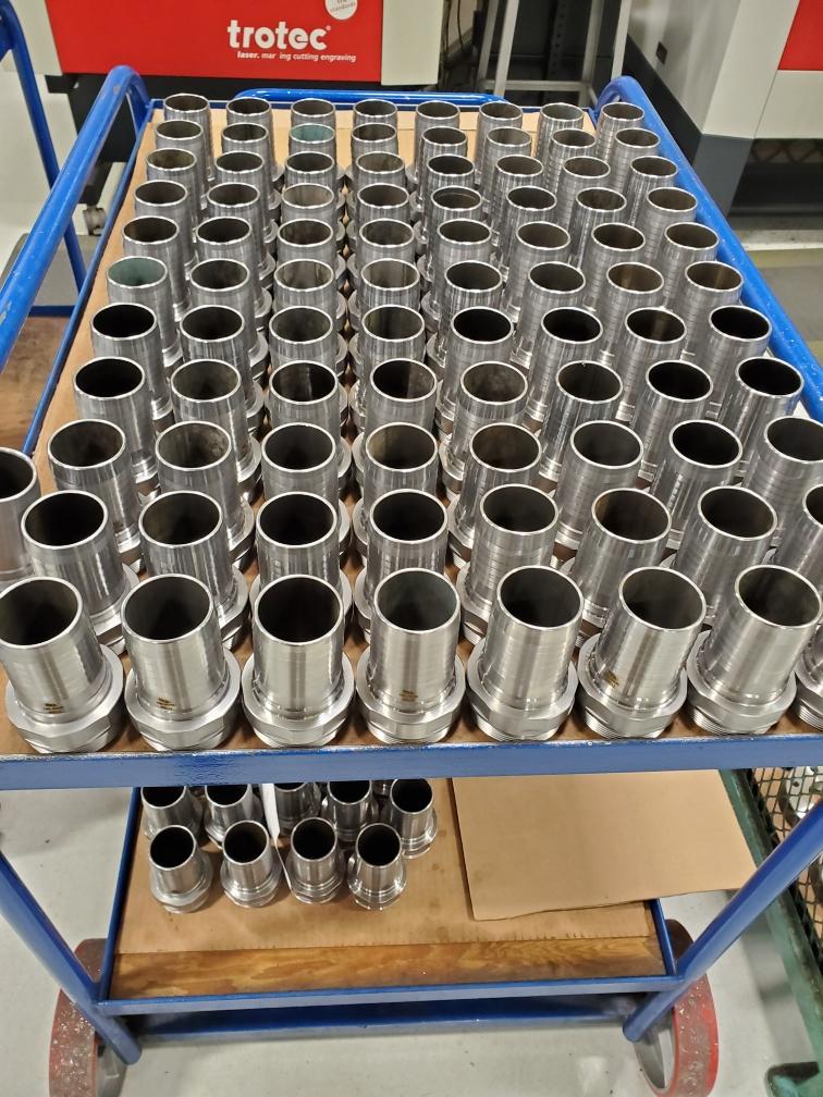 1DMIC's tweet photo. Quick stop at the laser before heading over to shipping. #Hosebarb adapters are just a sample of the Power Unit layout components DMIC can offer. Check us out at https://t.co/b2vUA59s00 for all of your power unit needs!
#madeintheusa #reliability #dmic #powerunits https://t.co/2g3zB3iB7S