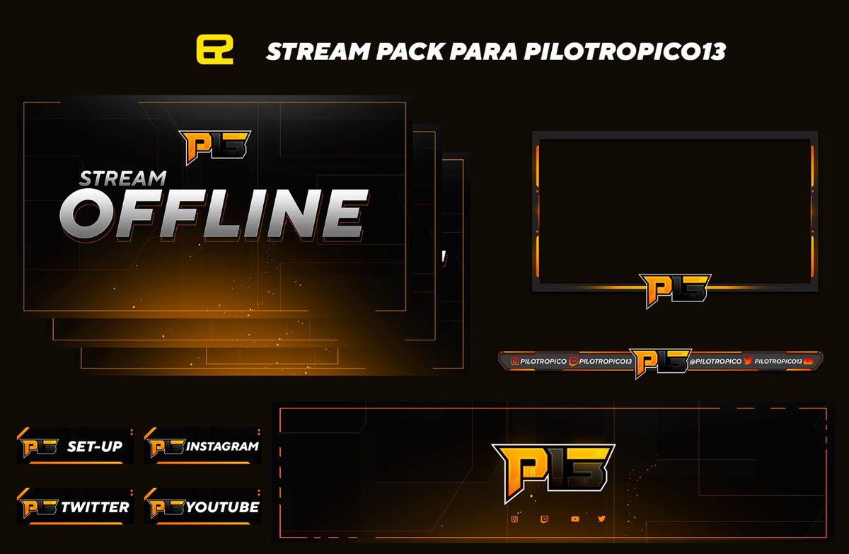 EleganceeStudio's tweet photo. #Presentacion #Elegance #Twichpack
Después de hacer el logo, rematamos el trabajo con el pack de twich para el señor @pilotropico
Gracias por confiar en nosotros, un placer diseñar toda tu imagen del canal.
Cualquier pedido nos tienen MD o WhatsApp 24h
Rt y MG se agradecen ❤️ https://t.co/o54mG2ZAuS
