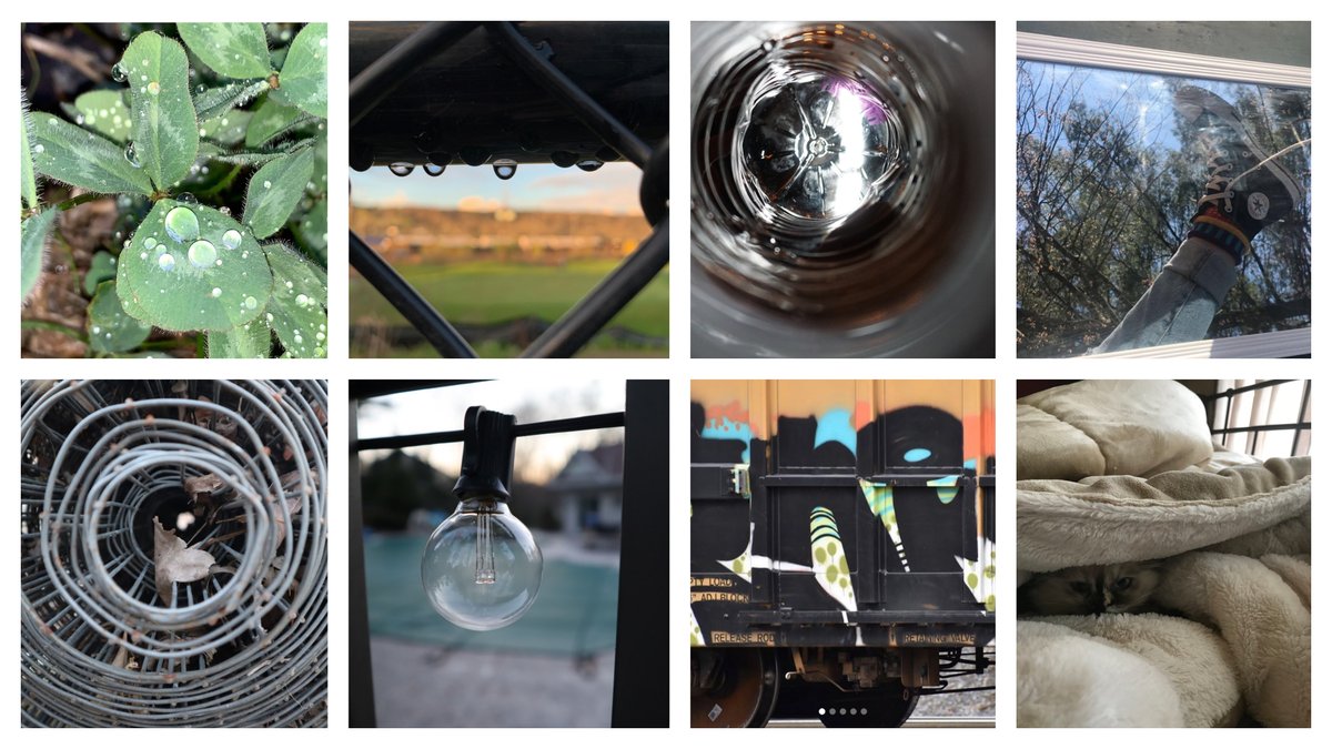 "Finding Beauty in the Mundane": This weeks photo theme. Recognizing that we don't have to be in incredible surroundings to capture incredible photographs. We're stuck at home, let's make the best of it. I am amazed by the student photo submissions on this project. #bscsd