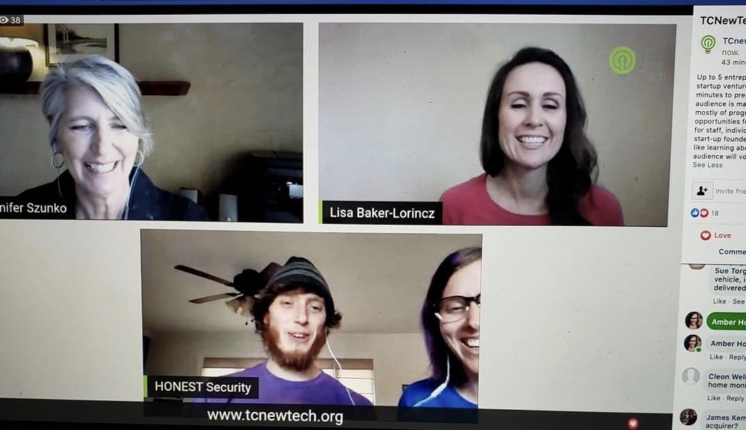 Honest_Sec's tweet photo. Did you watch TCNewTech last night? You can watch our pitch here, if you missed it!!! Oh and not to spoil the end BUT... WE WON!!!! 🎉🎉🎉

https://t.co/3AKWm2rqpj https://t.co/IuATFOsYA2