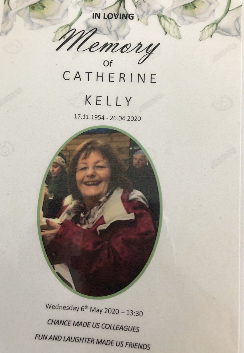 HmpManchester's tweet photo. Today we held a memorial service for our loved and respected colleague Kate Kelly. Kate was taken from us by COVID, she was a brave and inspiring person who proudly served and protected the public. Our thoughts  are with her family, friends and close colleagues #rememberedheroes https://t.co/IWed4iFjzv