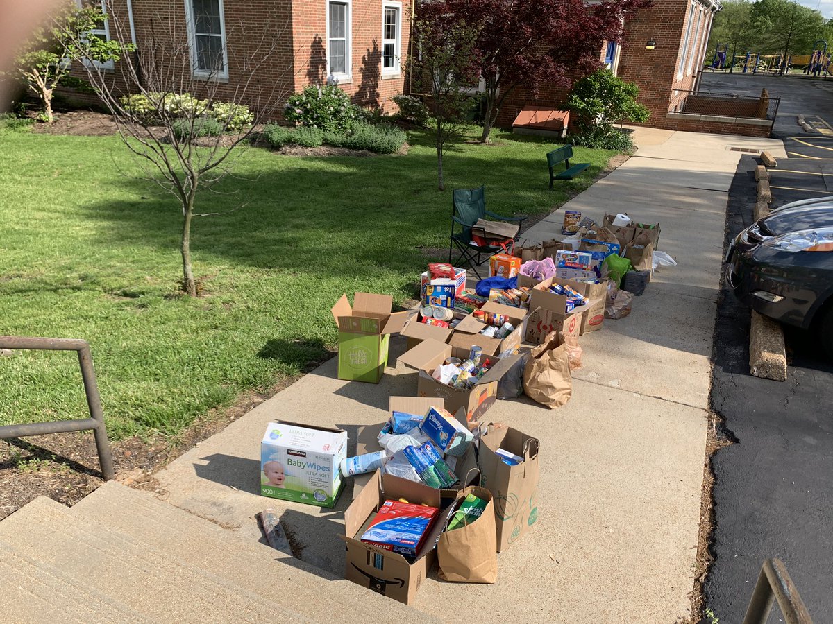 ClarkCounselor's tweet photo. We have an amazing school community. So many supported our food and hygiene supply drive. Thank you! #clarkeagles https://t.co/vFp7rjn22d