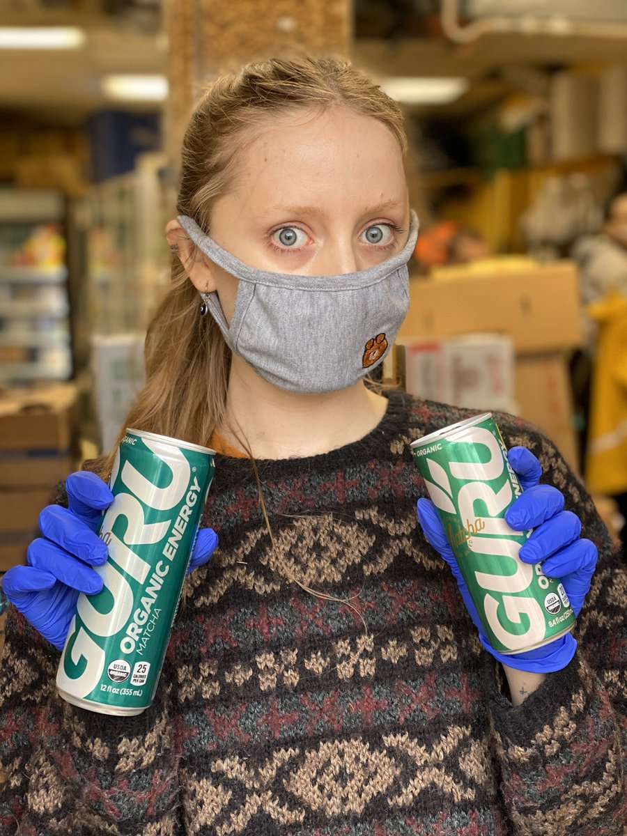 Brand NEW Gu is here! Matcha Guru in fact! #natural #shoplocal #guru