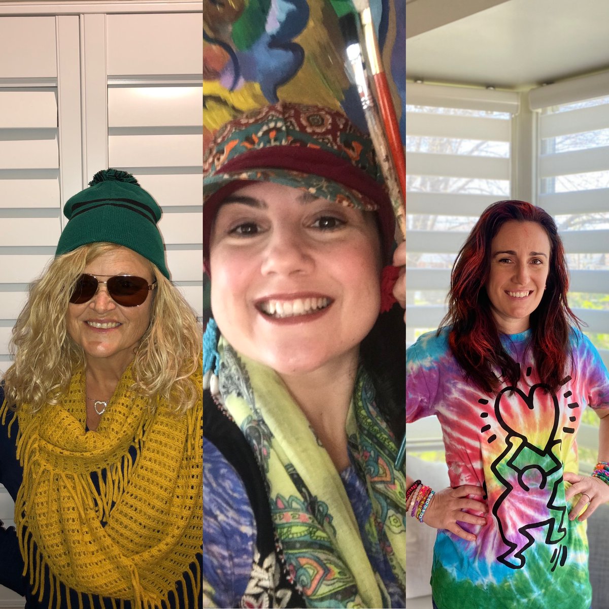 Happy Wacky Wednesday from the Woodland Art Department!  <a href="/Mrs_Nerdalen/">Mrs. Nerdalen</a> #WoodlandDigitalSpiritWeek  #WoodlandSpiritFridays  @ms_woodland