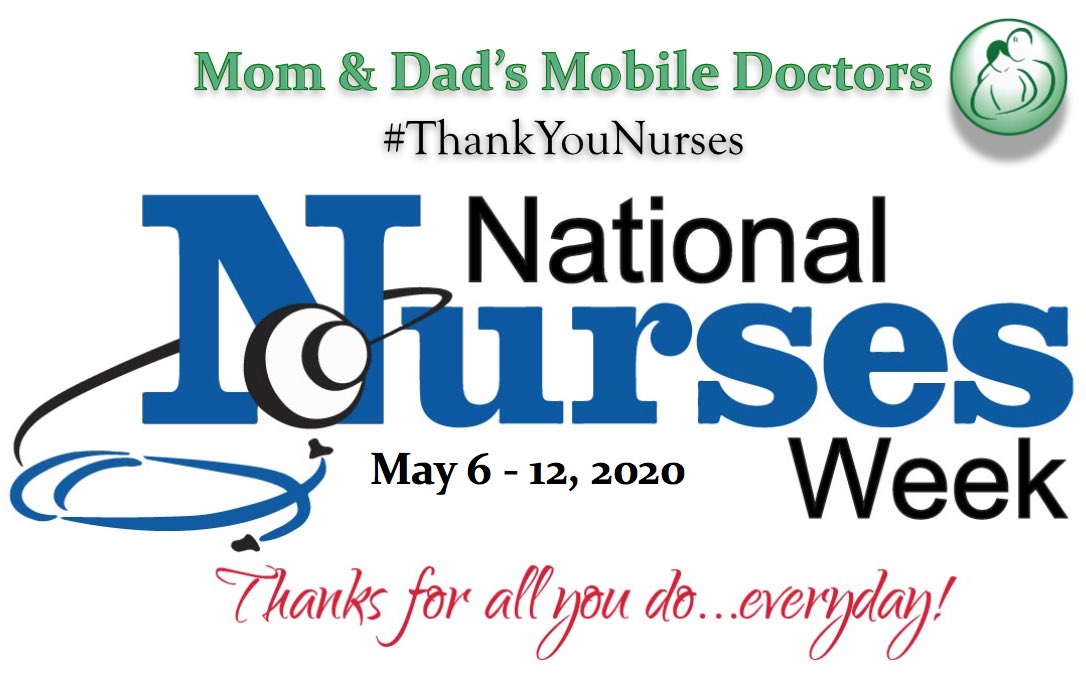 MomandDadsDocs's tweet photo. We appreciate our #nurses everyday &amp; on #NationalNursesWeek we want to ESPECIALLY underscore our gratitude for all the selfless nurses on the frontline keeping communities safe. Your skill, commitment &amp; compassion make a lifesaving difference everyday! #ThankYouNurses #NursesWeek https://t.co/fAXOAmrn6K