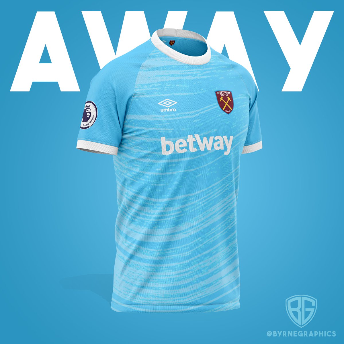 ByrneGraphics's tweet photo. - @WestHam x @umbro concept kits

Likes/Retweets are appreciated.

#WestHamUnited  #WestHam #TheHammers #LondonStadium #WHUFC  #Umbro #betway #kitconcepts #conceptkits #footballkits https://t.co/gXr7Mk1hFK
