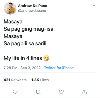 bbwriter1's tweet photo. [ 287 ]

Dahil baka nalungkot kayo dahil sa PatNes, give ko kayo ng medyo masaya 🤗 https://t.co/hx3CzopRg5