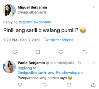 bbwriter1's tweet photo. [ 287 ]

Dahil baka nalungkot kayo dahil sa PatNes, give ko kayo ng medyo masaya 🤗 https://t.co/hx3CzopRg5