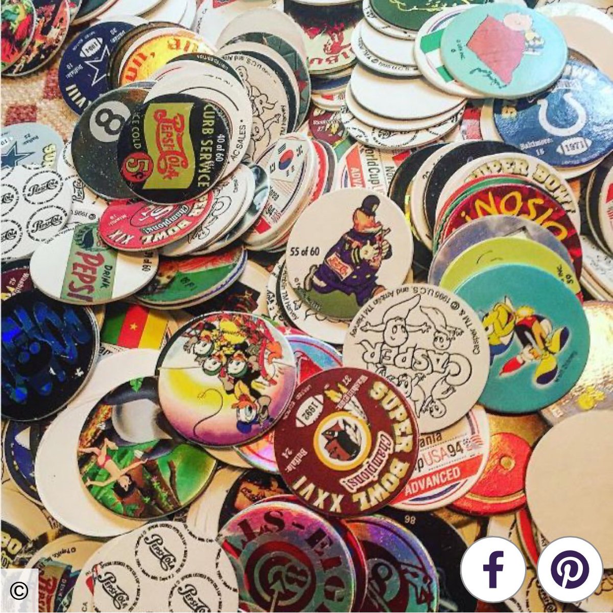 Les pogs toute ma vie ça Dites vous que j’ai toujours mes collections de pogs avec les belles boîtes (j’vous ai dis j’suis grave old school moi) et ceux de la première photo c’était uniquement dans les BN ! Donc imaginez la quantité de BN que j’ai bouffé les barbapotes... 