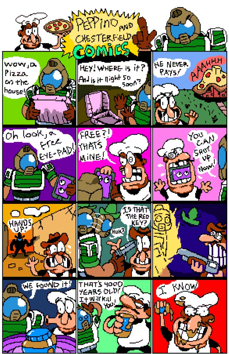 Hi-ho! here is some more pizza tower comics. I call this one Peppino  freaking strangles the Noise, 2023, Colourized. + Noise Lore. Please  Enjoy. : r/PizzaTower