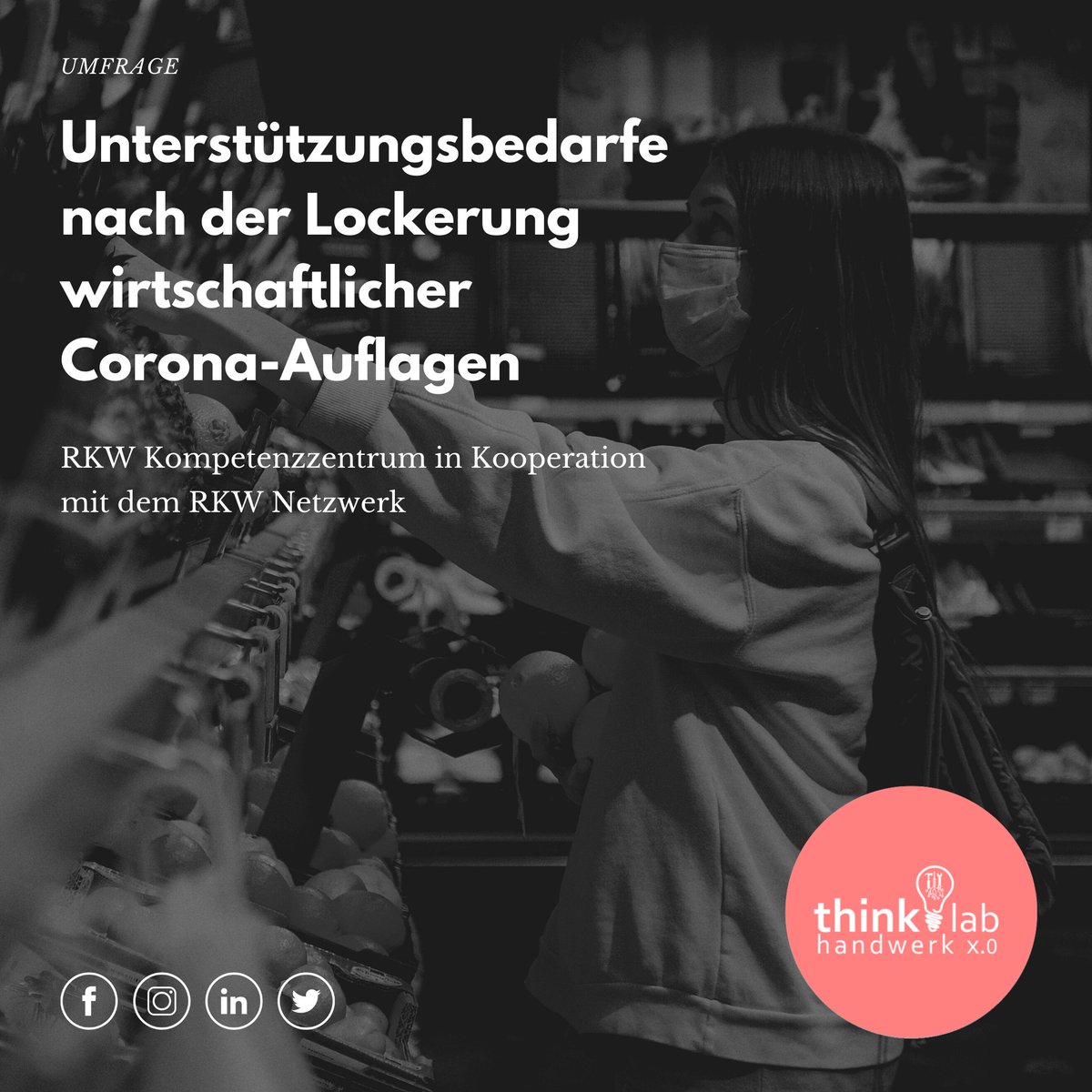 Wie sieht es aus in der Wirtschaft? Die <a href="/RKW_Experten/">RKW Kompetenzzentrum</a> haben #Unternehmen, #Startups, wirtschaftsfördernden Einrichtungen &amp; Multiplikatoren gefragt was sie jetzt brauchen. 👉 bit.ly/35DQt9k #Corona #Zukunft #Denken