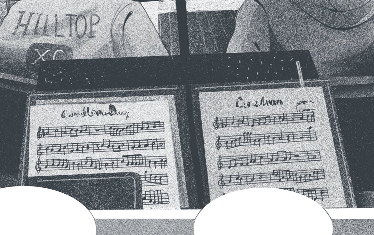 First vs Fiftieth time drawing sheet music 