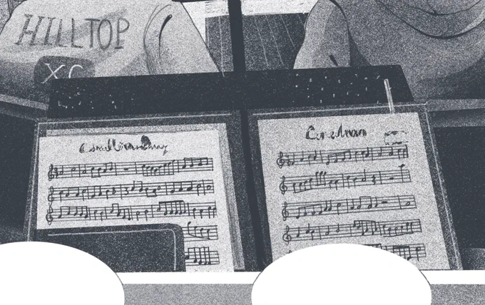 First vs Fiftieth time drawing sheet music 