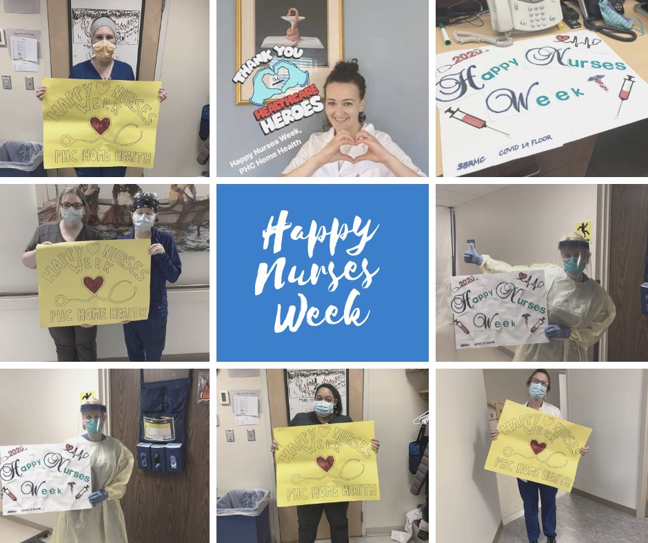 PHC_of_NC's tweet photo. #HappyNursesWeek 2020! We are incredibly grateful for the work that you do! You are the ❤️ of healthcare!
Thank you to all the essential workers from different states that joined PHC Team in recognizing our wonderful nurses. 🎉🌸👍 https://t.co/eyDfd2gbE9