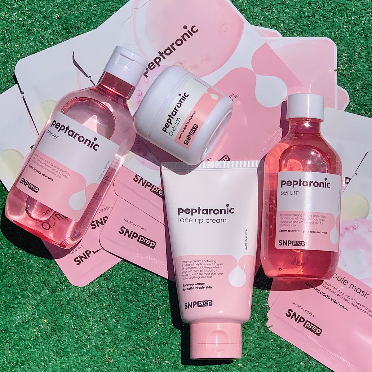 KCMagency's tweet photo. On Wednesdays we wear Peptaronic pink 💗
.
.
.
#KCMProjectSpotlight #SNPPrepandGlow #SNPPrep #pinkwednesdays #kbeauty #beauty #soothingskin #skincare #selfcare https://t.co/CAhNhVm1Vz