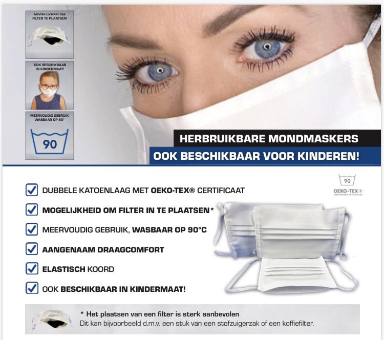 Identico_Victor's tweet photo. 😷 Help uw personeel aan mondkapjes! Diverse kwaliteiten! #corona #bedrijfskleding https://t.co/L6KkY5mjuw