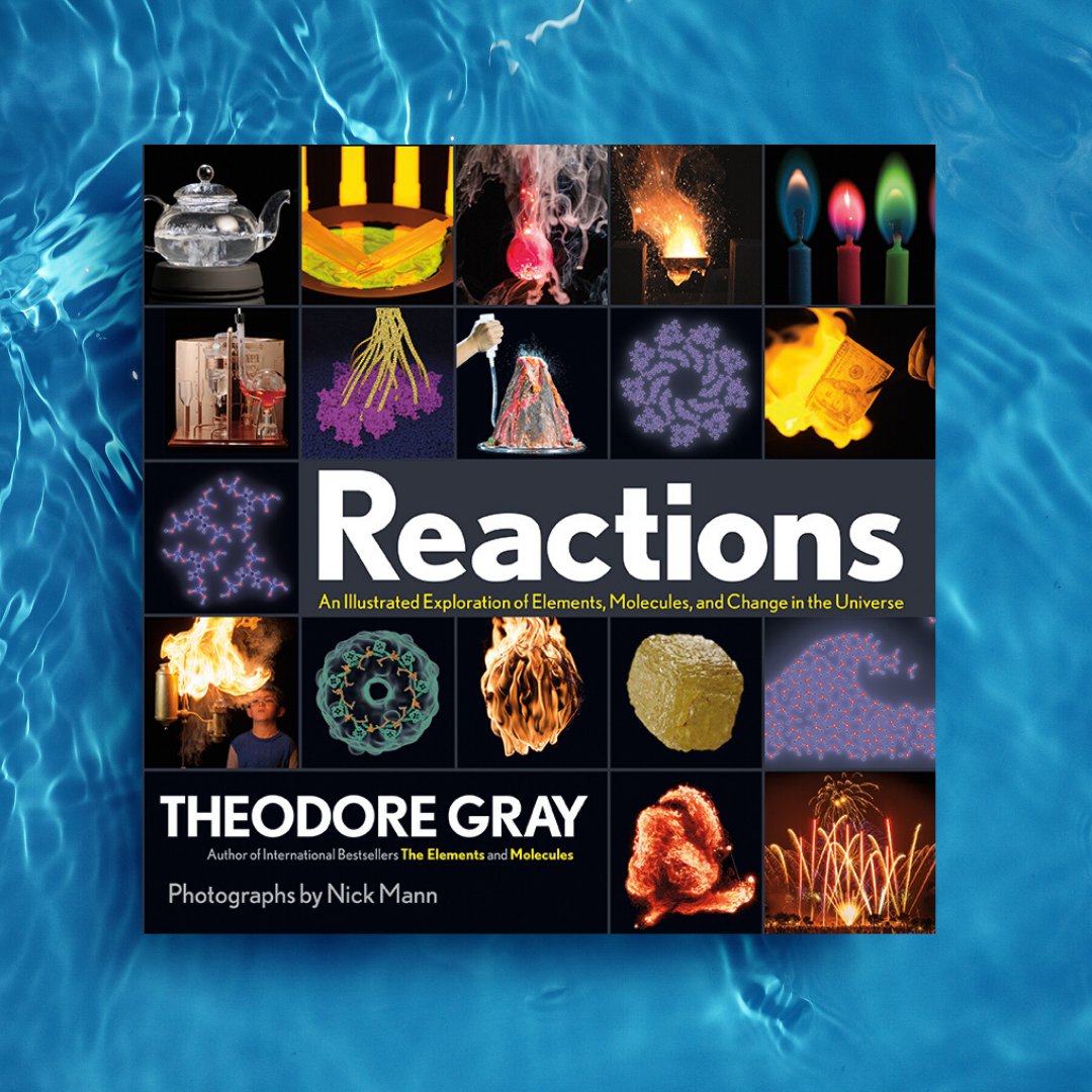 BDLpub's tweet photo. Science 3x! @TheodoreGray makes the #periodictable, the molecules they form, and the reactions caused by these molecules utterly accessible and completely fascinating. Beautiful photos by #NickMann throughout make learning visually exciting. Enjoy! https://t.co/spTuU23rEu https://t.co/fiZLYELmV2