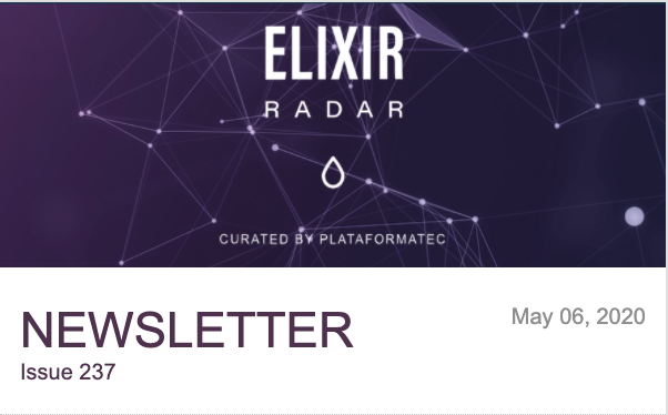 Elixir Radar (@elixir_radar) on Twitter photo Elixir Radar Newsletter 237
ow.ly/COqi50zyx4R
Thanks to <a href="/akoutmos/">Alex Koutmos</a> <a href="/_lancejjohnson/">Lance Johnson</a> <a href="/brandslice/">Prakash Venkat</a> @meraj_enigma <a href="/archan937/">Paul Engel</a> <a href="/kanes11555/">Dominik Stanaszek</a> <a href="/pragmaticstudio/">Mike & Nicole: The Pragmatic Studio</a> <a href="/clarkware/">Mike Clark</a> <a href="/GroxioLearning/">Groxio</a> <a href="/ferggo/">Greg Mefford</a> <a href="/ErlangSolutions/">Erlang Solutions</a> <a href="/josevalim/">José Valim</a>
#myelixirstatus Elixir Radar Newsletter 237
ow.ly/COqi50zyx4R
Thanks to <a href="/akoutmos/">Alex Koutmos</a> <a href="/_lancejjohnson/">Lance Johnson</a> <a href="/brandslice/">Prakash Venkat</a> @meraj_enigma <a href="/archan937/">Paul Engel</a> <a href="/kanes11555/">Dominik Stanaszek</a> <a href="/pragmaticstudio/">Mike & Nicole: The Pragmatic Studio</a> <a href="/clarkware/">Mike Clark</a> <a href="/GroxioLearning/">Groxio</a> <a href="/ferggo/">Greg Mefford</a> <a href="/ErlangSolutions/">Erlang Solutions</a> <a href="/josevalim/">José Valim</a>
#myelixirstatus