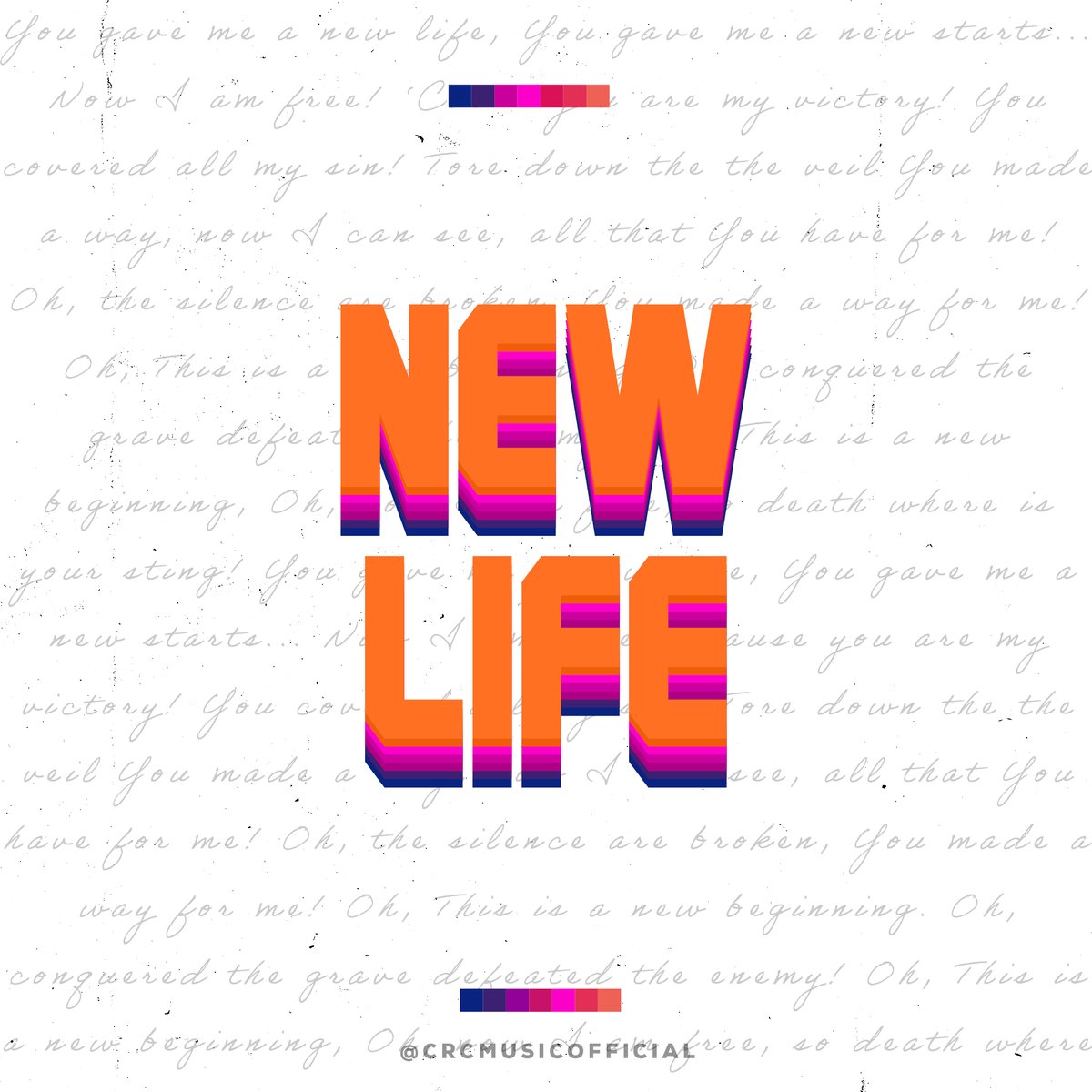 crcchurch_'s tweet photo. NEW BLOG for NEW LIFE!

The old life is gone, a new life has begun.

2 Corinthian 5:17 ‘Therefore, if anyone is in Christ, the new creation has come: The old has gone, the new is here!’
We wrote this song...

Read the full blog now… https://t.co/GaaMijzJk5

#CRCMusic #NewLife https://t.co/2tGiHBu3uK