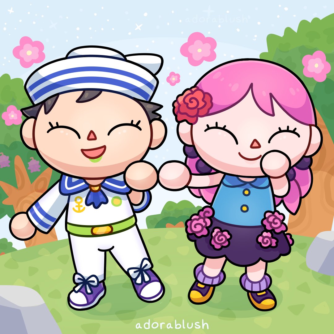 Yasuho and Josuke play Animal Crossing together 💚#JJBA #Josuke #JoJo #AnimalCrossingNewHorizons