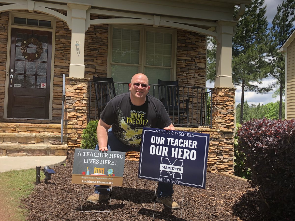 <a href="/LockheedElem/">Lockheed Elementary</a> <a href="/MariettaCitySch/">MariettaCitySchools</a> Thank you so much for your “signs” of appreciation! 😍