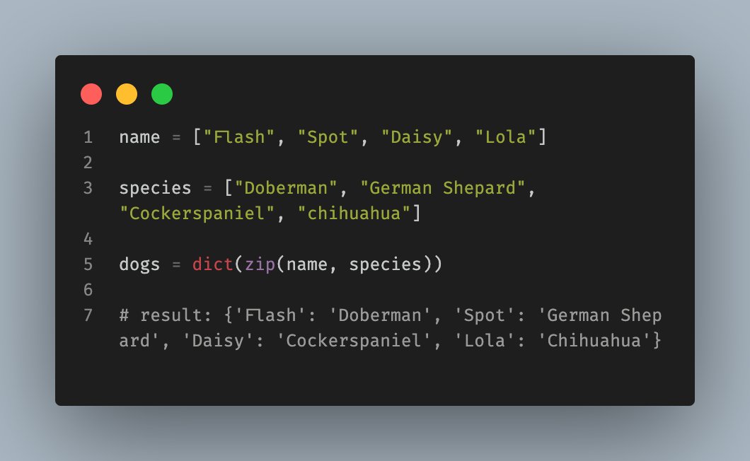 justvalxntine's tweet image. Creating a dictionary from 2 lists in Python.
#Python #pythonprogramming #pythondictionary #DEVcommunity #coding