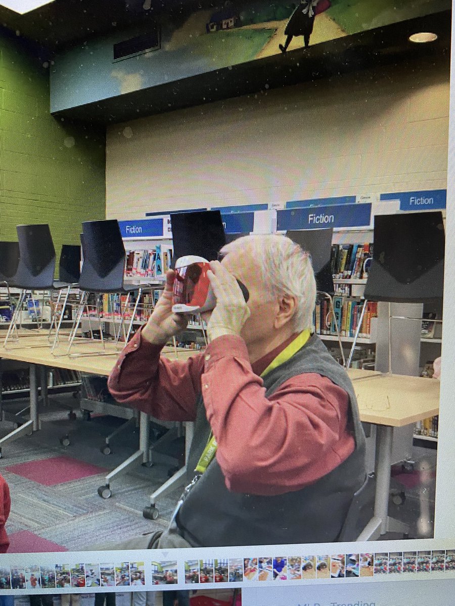 Today was a special day during our Google Hangout because we had a special guest, Mr. Benka stopped in to say hello to all the kids. We certainly miss his help and guidance, but we were so glad to see him!  #d64smiles <a href="/FranklinD64/">FranklinD64</a>  #engaged64