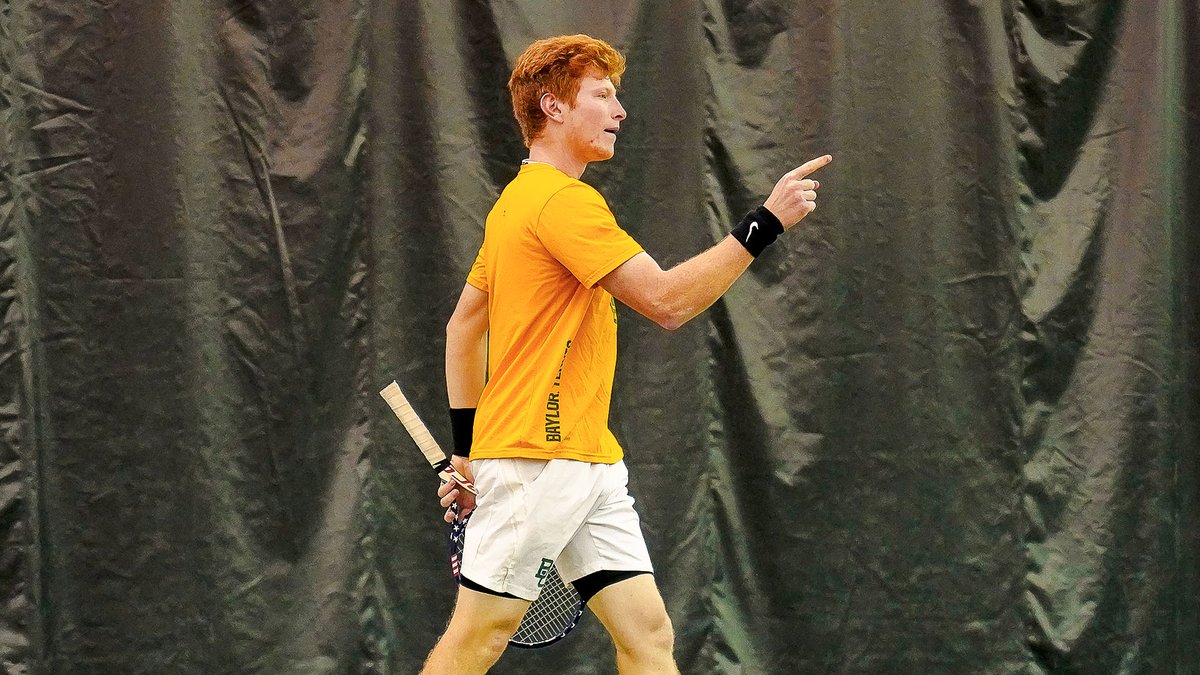 BaylorMTennis's tweet photo. Coni Frantzen and Ryan Dickerson were our two seniors this past season, and they're #Set4Success heading into the future 😎

Oh, and they're coming #BackToBaylor for the 2020-21 season 💪 #SicEm https://t.co/w29j1cbEr6